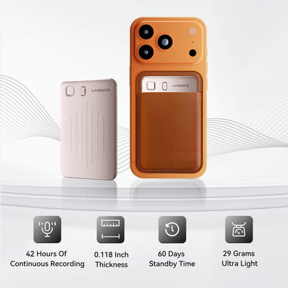 WaveNote AI Recorder: AI Transcribe & Summarize, Multi-Speaker Voice Recognition，Support 112 Languages